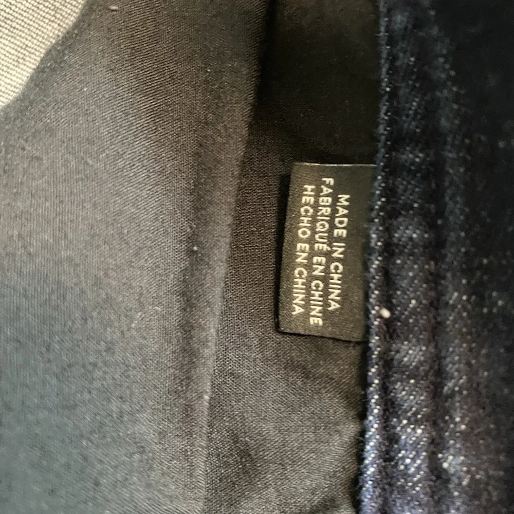 A/X Armani Exchange J15 Men's 40x31 Dark Blue Relaxed Straight Denim Pants Jeans